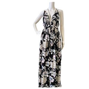 Long Floral Maxi Dress